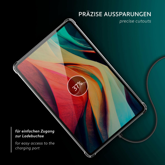 moex Aero Case Xiaomi Pad 6 durchsichtig aus Silikon – Weiteres Produktbild 7