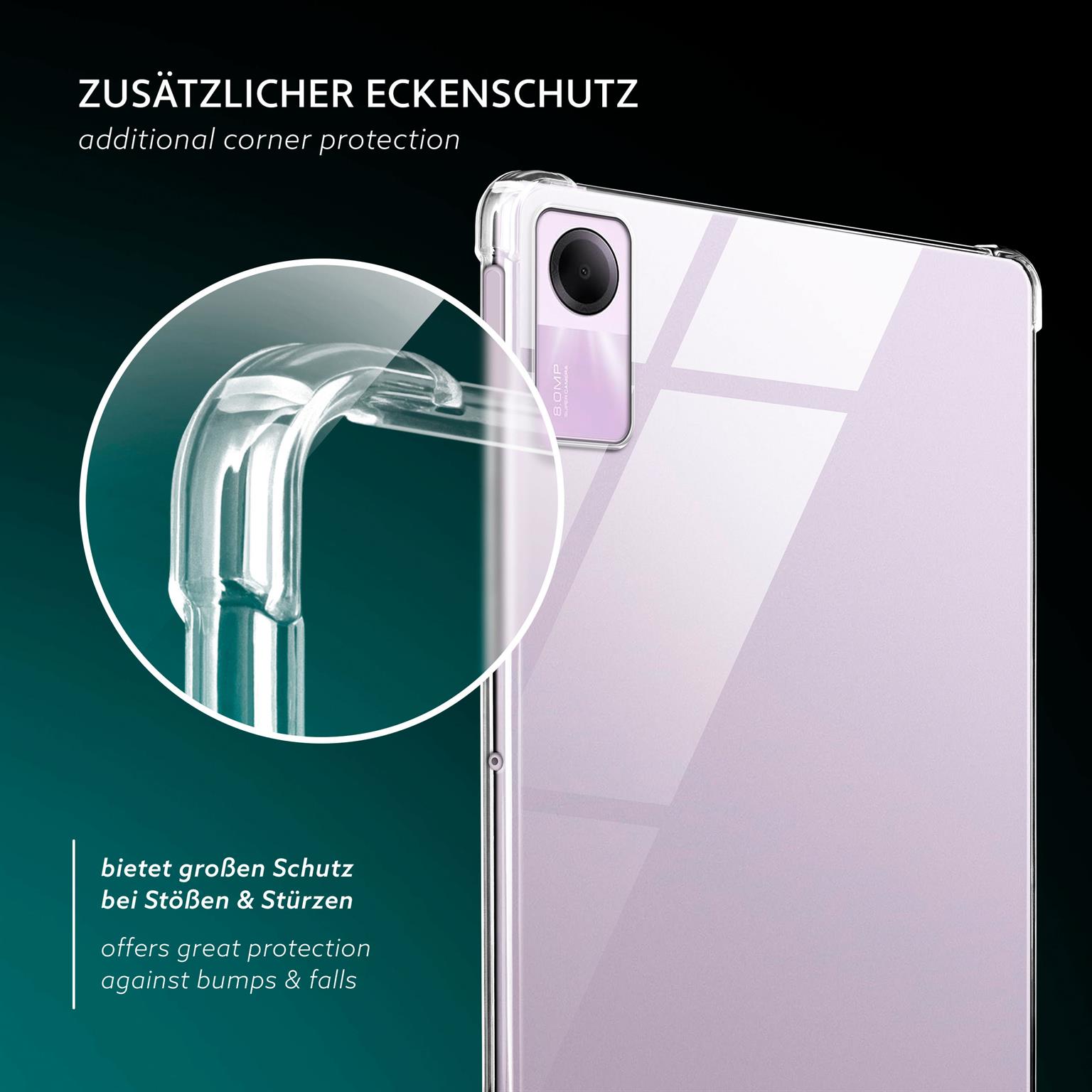 moex Aero Case Redmi Pad SE durchsichtig aus Silikon – Weiteres Produktbild 6 moex Aero Case Redmi Pad SE durchsichtig aus Silikon – Weiteres Produktbild 6