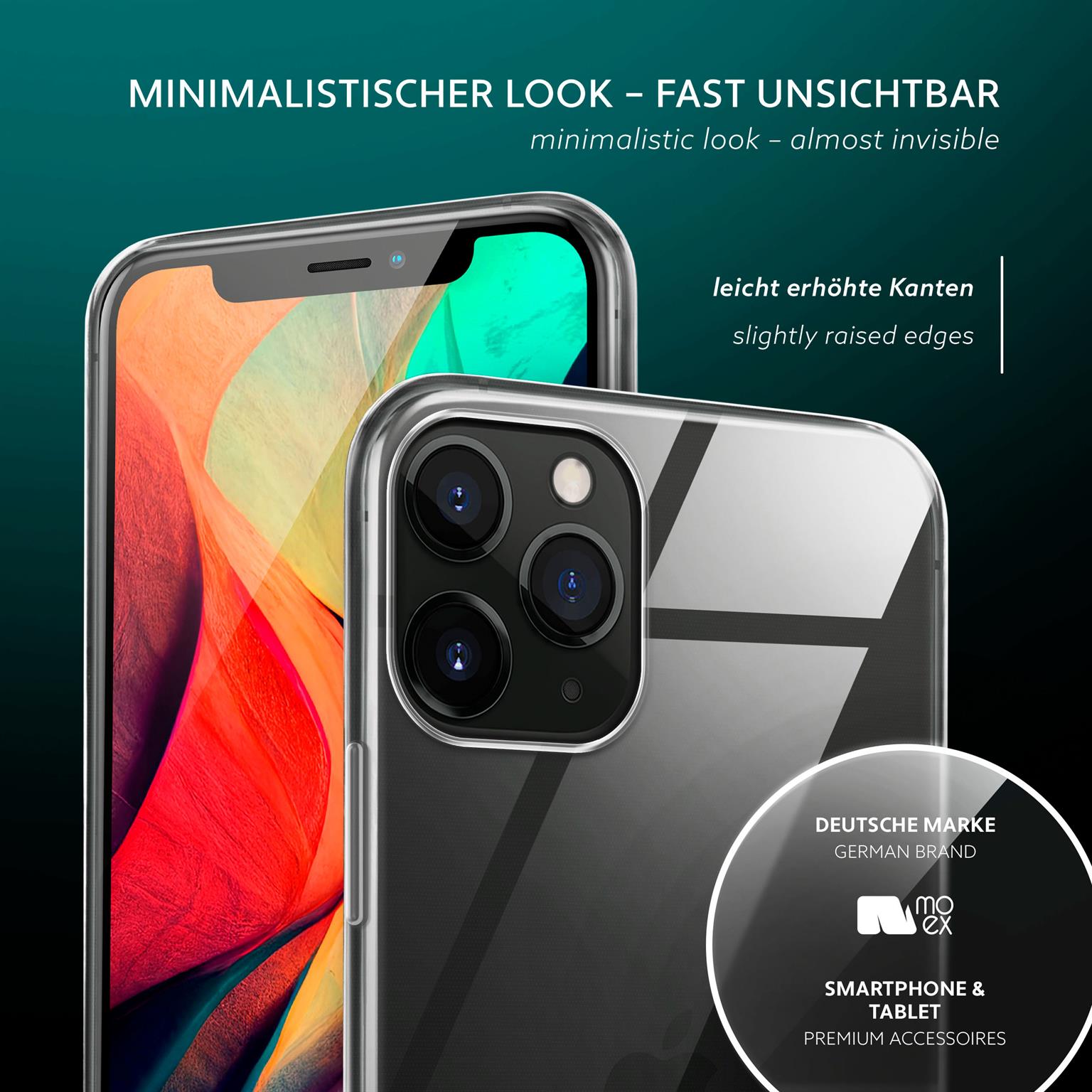 moex Aero Case iPhone 11 Pro Max durchsichtig aus Silikon – Weiteres Produktbild 3