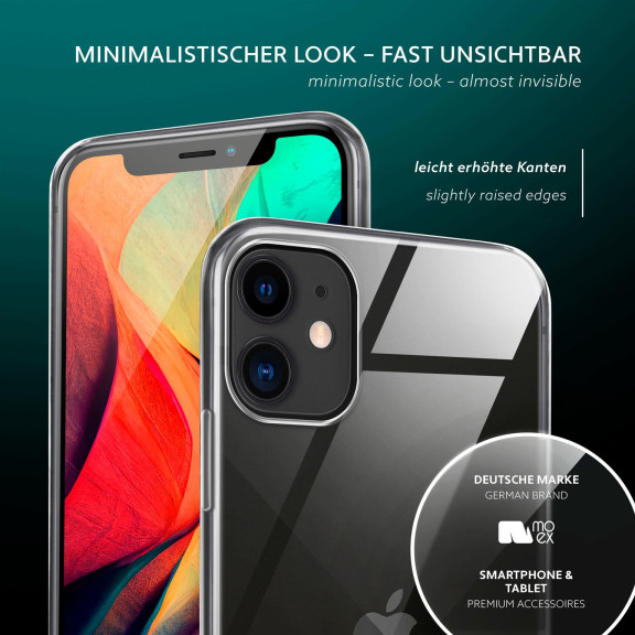 moex Aero Case iPhone 11 durchsichtig aus Silikon – Weiteres Produktbild 4