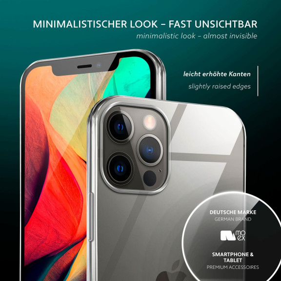 moex Aero Case iPhone 12 Pro Max durchsichtig aus Silikon – Weiteres Produktbild 4