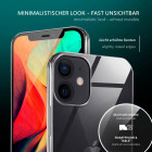moex Aero Case iPhone 12 durchsichtig aus Silikon – Weiteres Produktbild 4