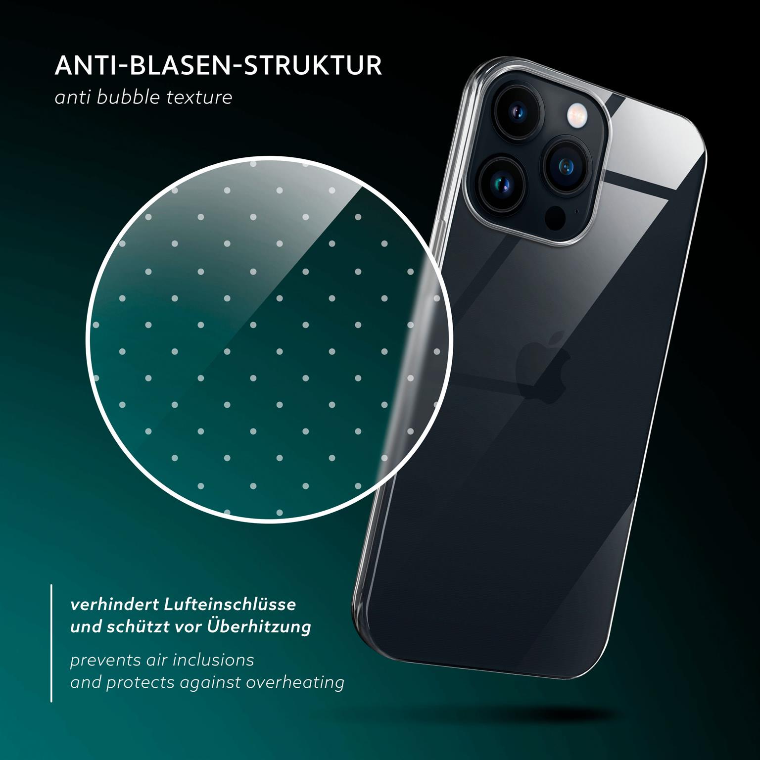 moex Aero Case iPhone 13 Pro Max durchsichtig aus Silikon – Weiteres Produktbild 5