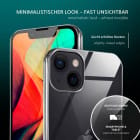 moex Aero Case iPhone 13 durchsichtig aus Silikon – Weiteres Produktbild 4