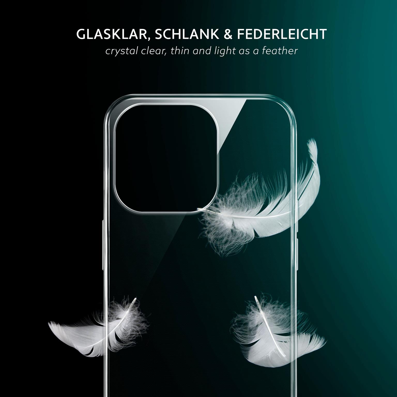 moex Aero Case iPhone 14 Pro Max durchsichtig aus Silikon – Weiteres Produktbild 2
