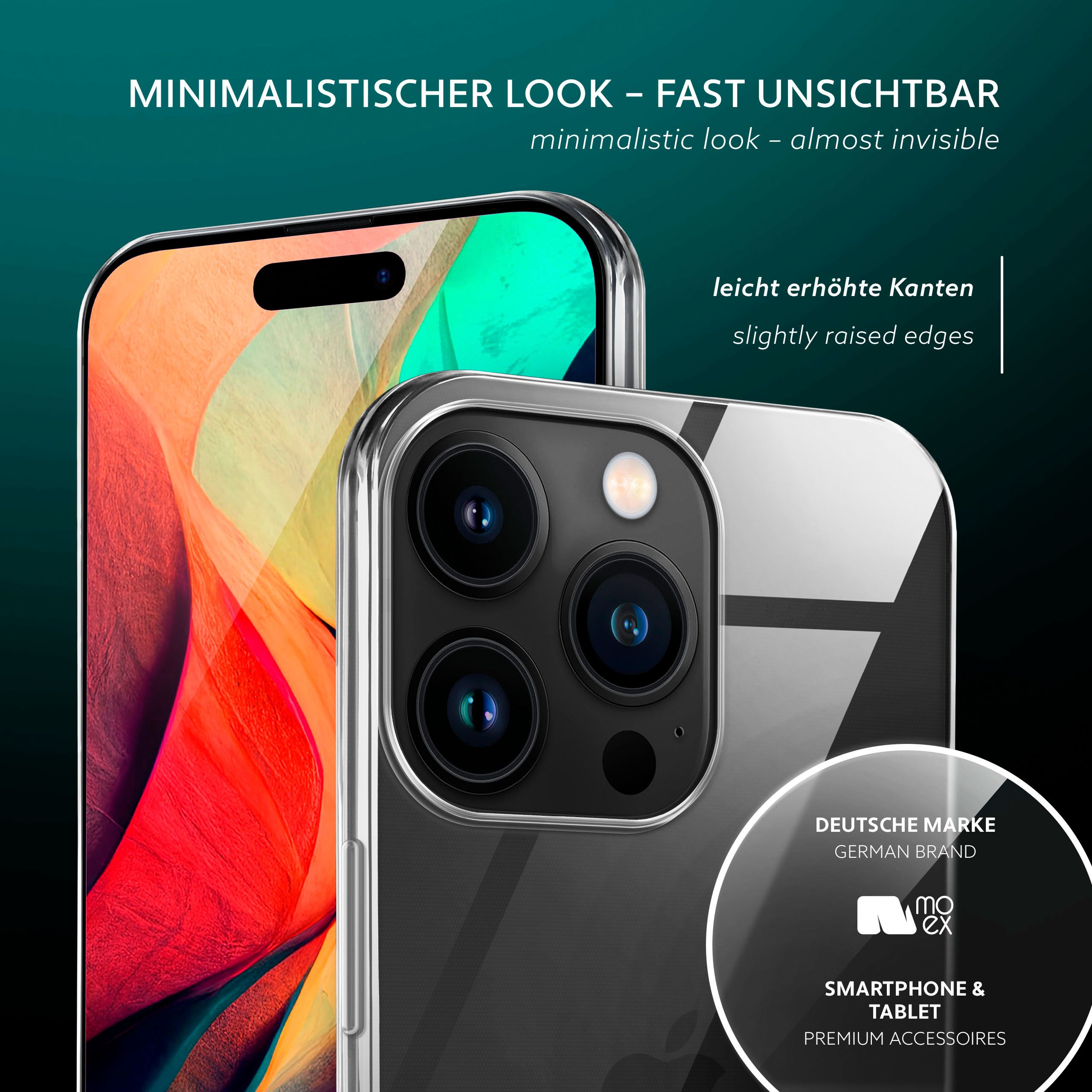 moex Aero Case iPhone 15 Pro Max durchsichtig aus Silikon – Weiteres Produktbild 4 moex Aero Case iPhone 15 Pro Max durchsichtig aus Silikon – Weiteres Produktbild 4