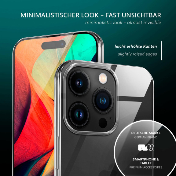 moex Aero Case iPhone 16 Pro durchsichtig aus Silikon – Weiteres Produktbild 4 moex Aero Case iPhone 16 Pro durchsichtig aus Silikon – Weiteres Produktbild 4
