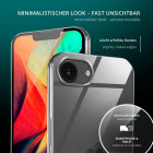 moex Aero Case iPhone 16e durchsichtig aus Silikon – Weiteres Produktbild 4