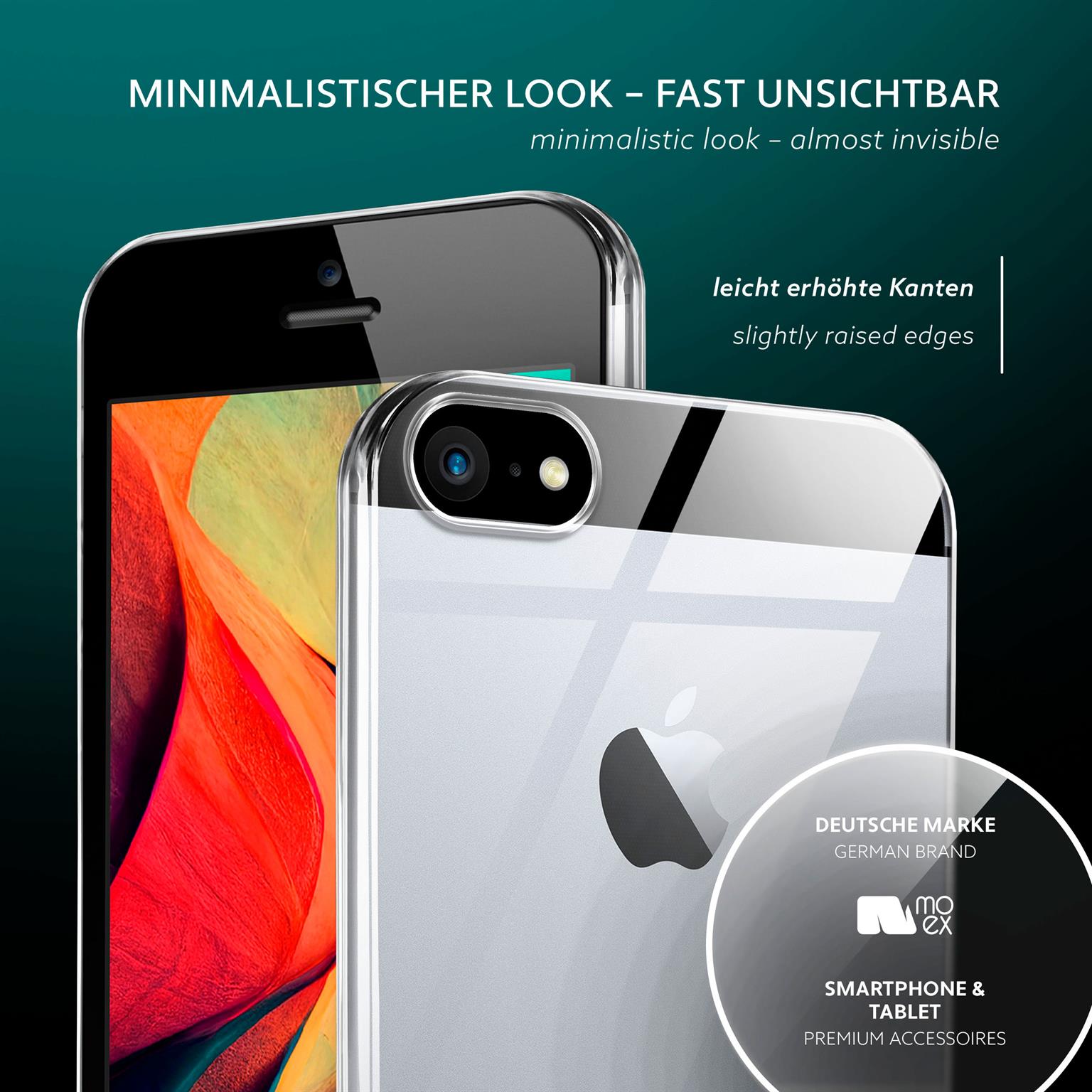 moex Aero Case iPhone 5s durchsichtig aus Silikon – Weiteres Produktbild 4 moex Aero Case iPhone 5s durchsichtig aus Silikon – Weiteres Produktbild 4