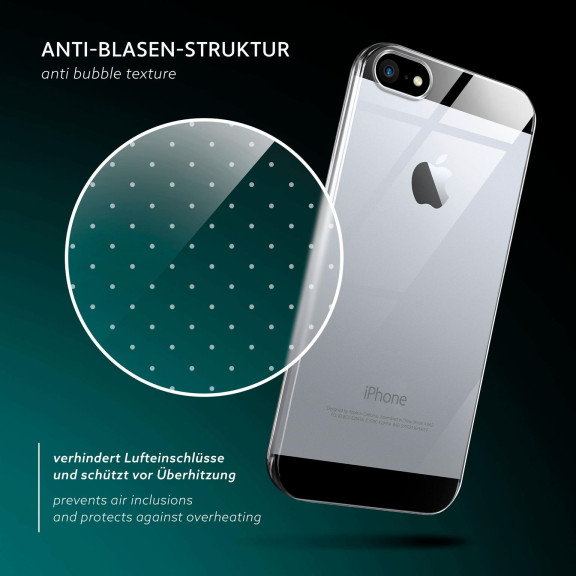 moex Aero Case iPhone 5s durchsichtig aus Silikon – Weiteres Produktbild 6