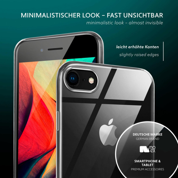 moex Aero Case iPhone SE (2020) durchsichtig aus Silikon – Weiteres Produktbild 4 moex Aero Case iPhone SE (2020) durchsichtig aus Silikon – Weiteres Produktbild 4