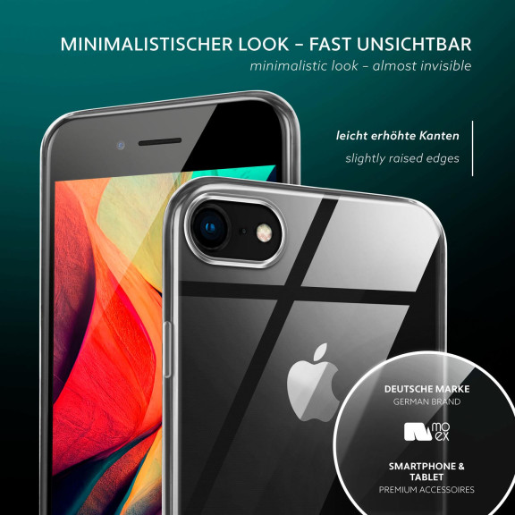 moex Aero Case iPhone SE (2022) durchsichtig aus Silikon – Weiteres Produktbild 4 moex Aero Case iPhone SE (2022) durchsichtig aus Silikon – Weiteres Produktbild 4
