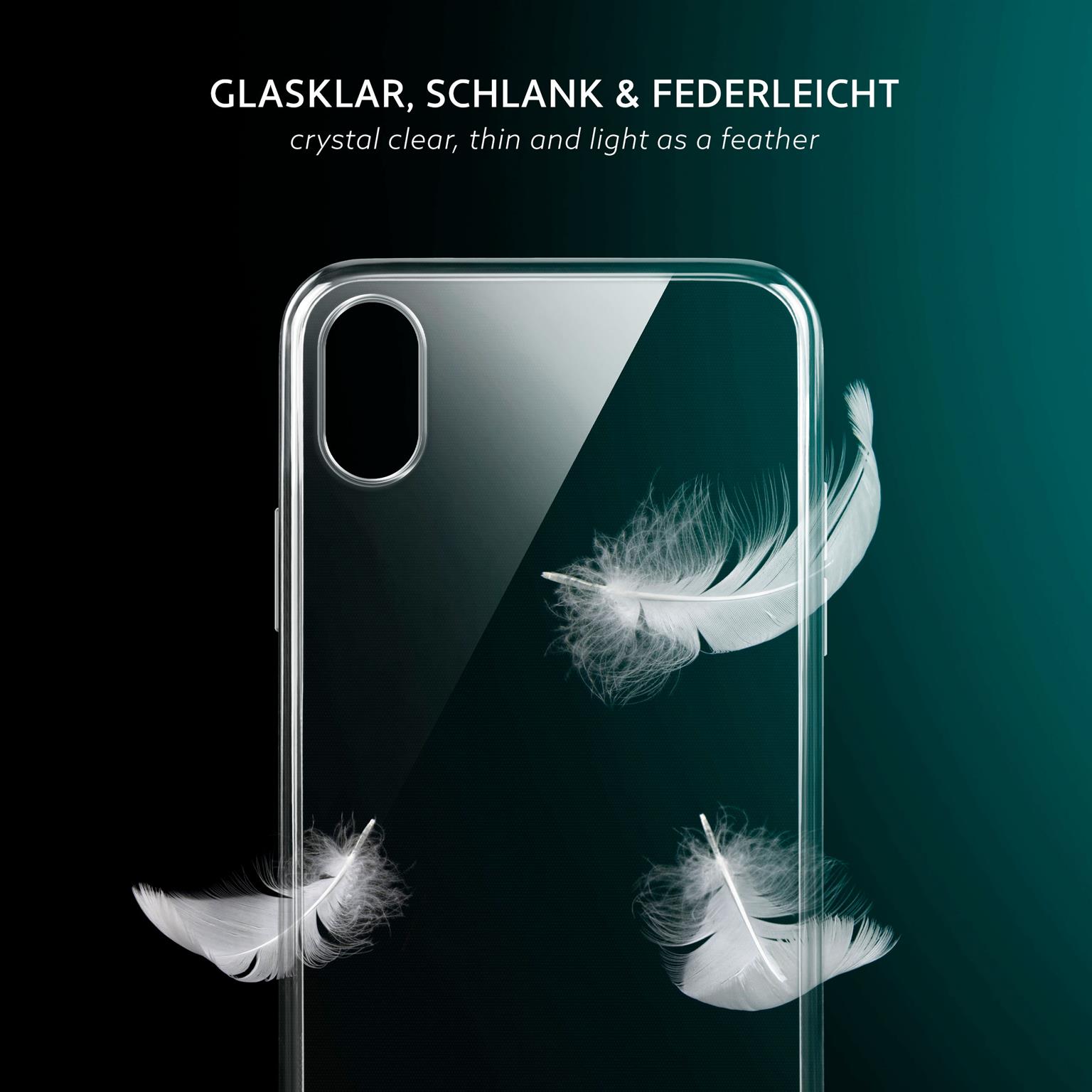 moex Aero Case iPhone XR durchsichtig aus Silikon – Weiteres Produktbild 3