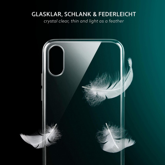 moex Aero Case iPhone XS durchsichtig aus Silikon – Weiteres Produktbild 3 moex Aero Case iPhone XS durchsichtig aus Silikon – Weiteres Produktbild 3