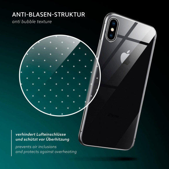 moex Aero Case iPhone XS durchsichtig aus Silikon – Weiteres Produktbild 6 moex Aero Case iPhone XS durchsichtig aus Silikon – Weiteres Produktbild 6