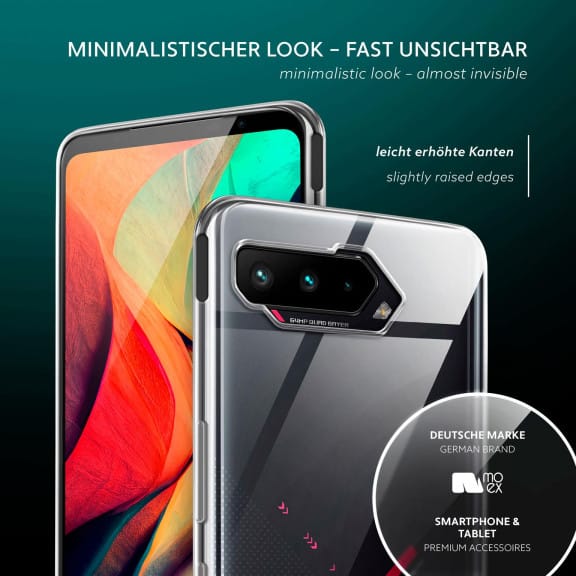 moex Aero Case Asus ROG Phone 5 durchsichtig aus Silikon – Weiteres Produktbild 4 moex Aero Case Asus ROG Phone 5 durchsichtig aus Silikon – Weiteres Produktbild 4