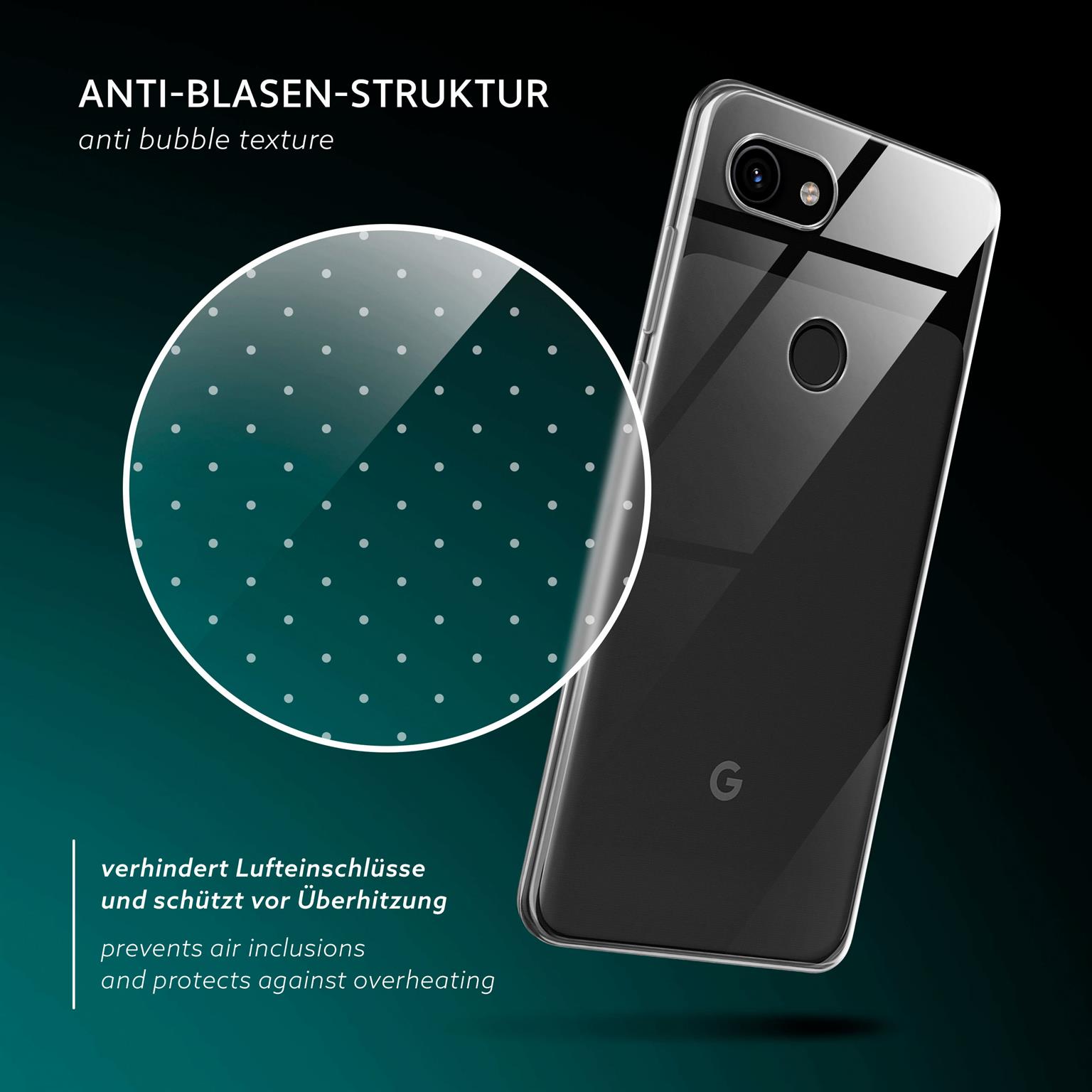 moex Aero Case Google Pixel 3a durchsichtig aus Silikon – Weiteres Produktbild 5