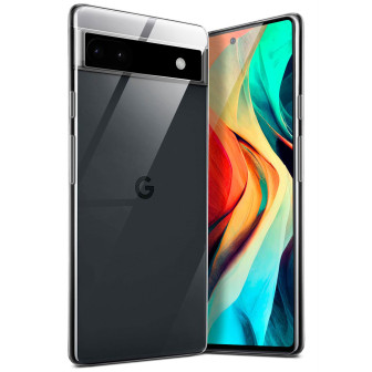 moex moex Aero Case Google Pixel 6a durchsichtig aus Silikon – Crystal-Clear