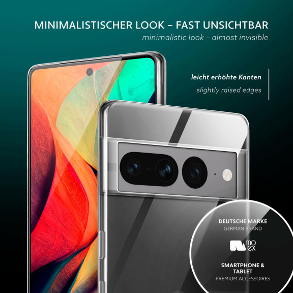 moex Aero Case Google Pixel 7 Pro durchsichtig aus Silikon – Weiteres Produktbild 4 moex Aero Case Google Pixel 7 Pro durchsichtig aus Silikon – Weiteres Produktbild 4