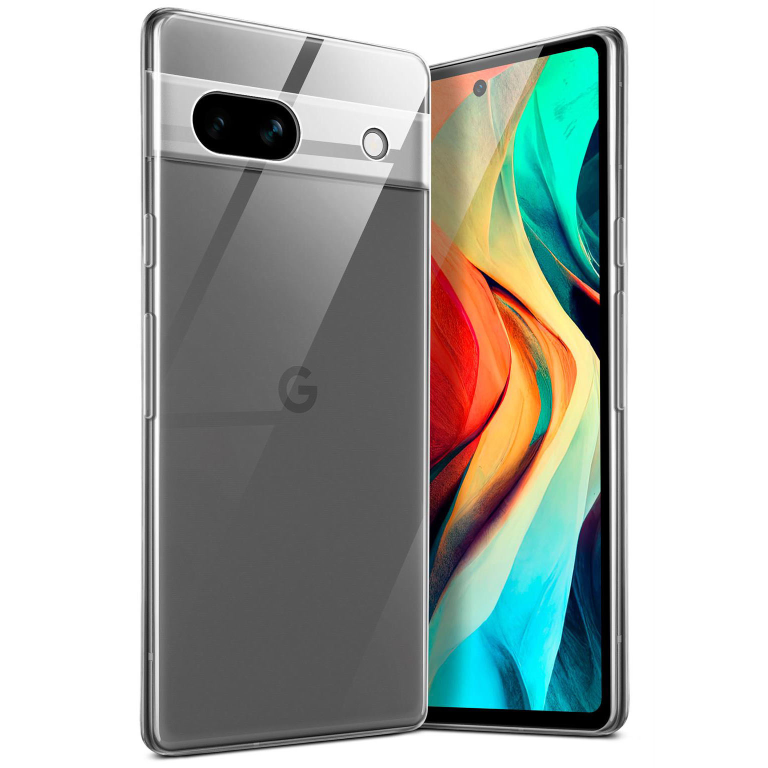 moex Aero Case Google Pixel 7a durchsichtig aus Silikon – undefined