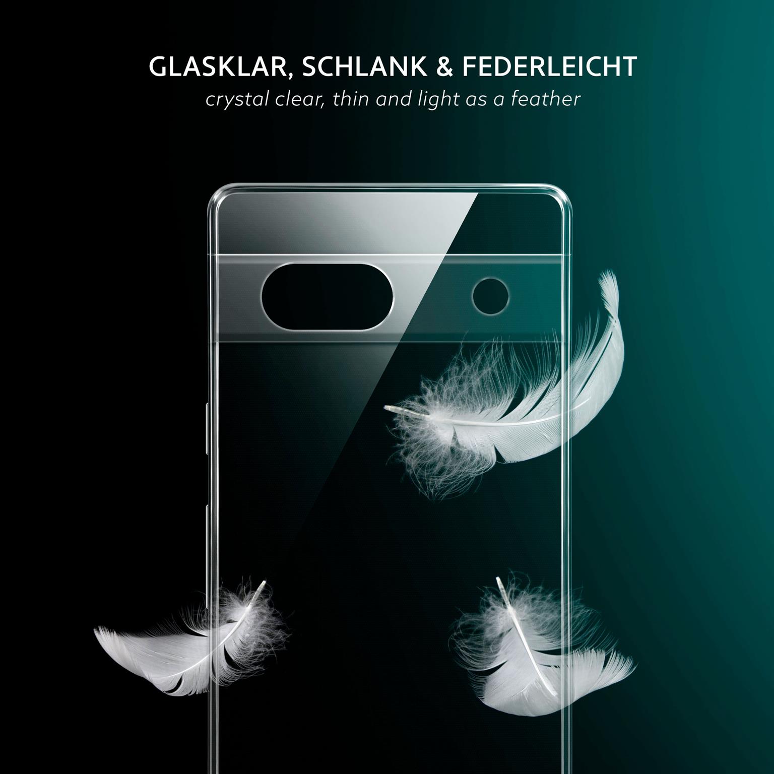 moex Aero Case Google Pixel 7a durchsichtig aus Silikon – Weiteres Produktbild 3