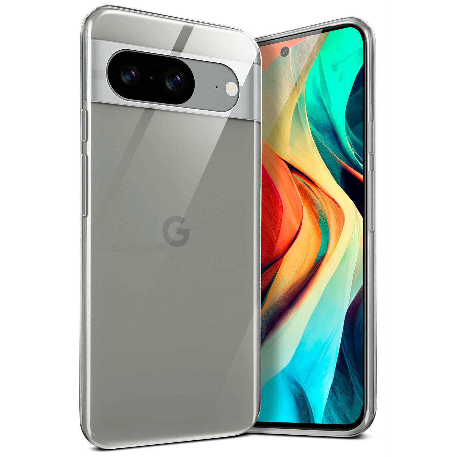 moex Aero Case Google Pixel 8 durchsichtig aus Silikon – undefined