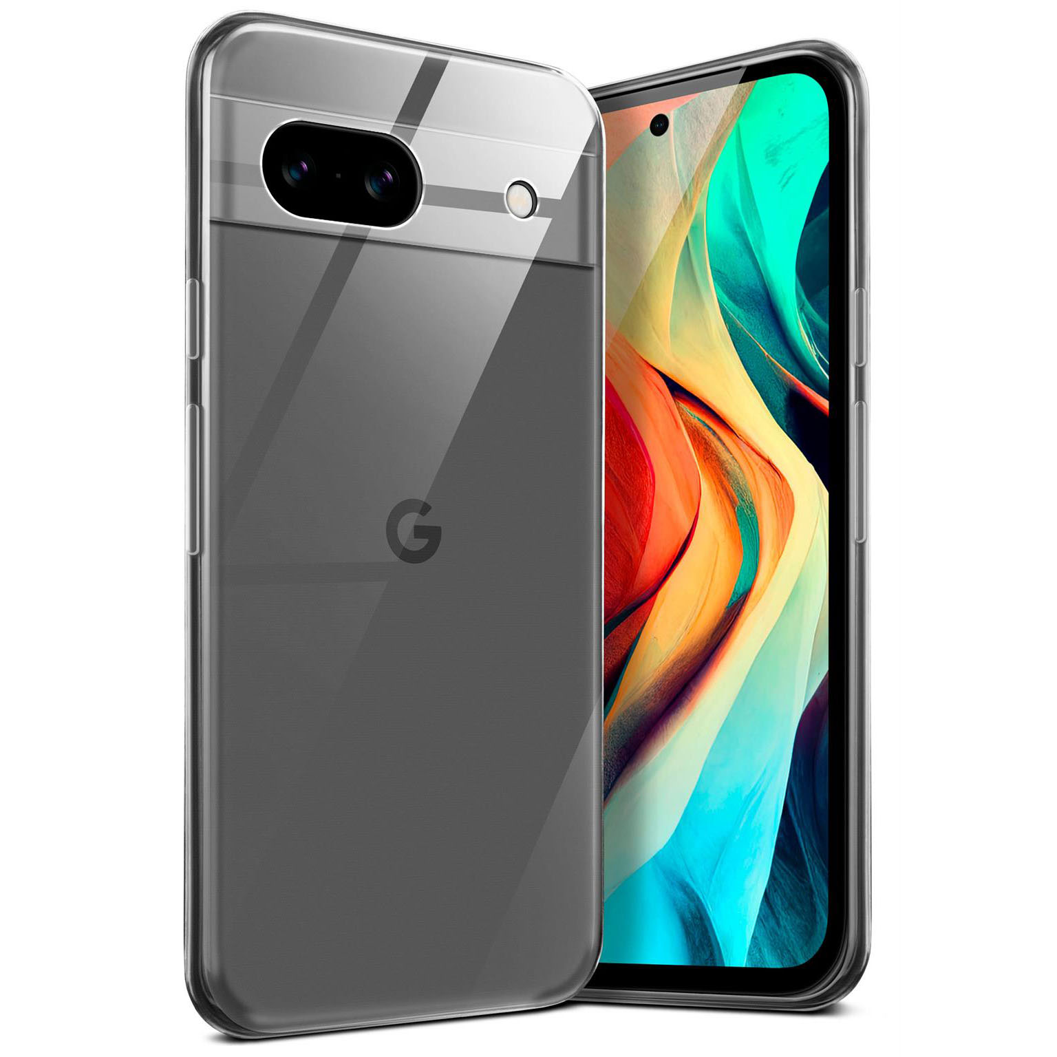 moex Aero Case Google Pixel 8a durchsichtig aus Silikon – undefined