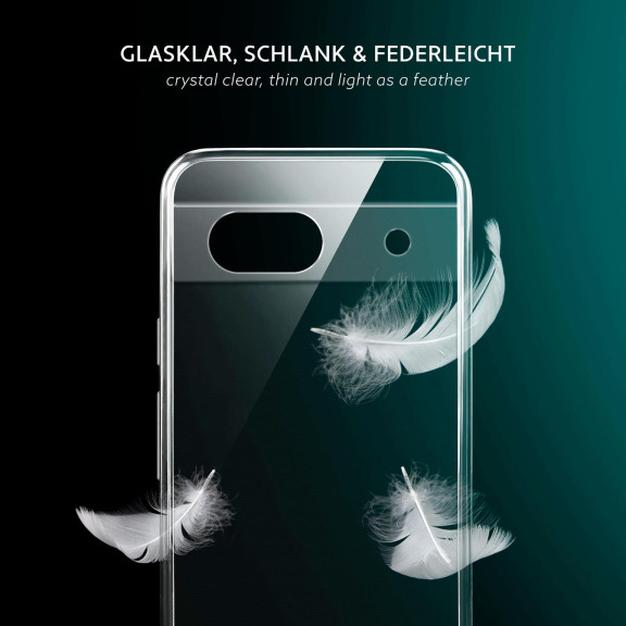 moex Aero Case Google Pixel 8a durchsichtig aus Silikon – Weiteres Produktbild 3