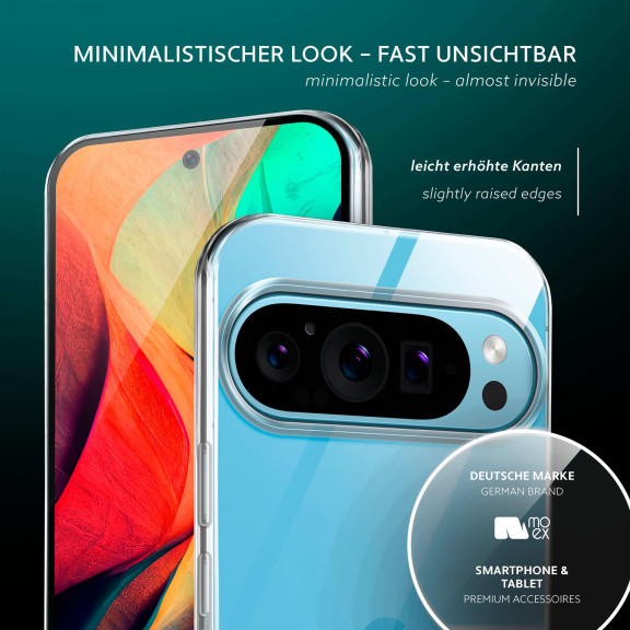moex Aero Case Google Pixel 9 Pro durchsichtig aus Silikon – Weiteres Produktbild 4 moex Aero Case Google Pixel 9 Pro durchsichtig aus Silikon – Weiteres Produktbild 4