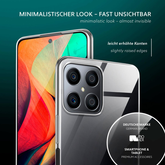 moex Aero Case Honor X8 (4G) durchsichtig aus Silikon – Weiteres Produktbild 4 moex Aero Case Honor X8 (4G) durchsichtig aus Silikon – Weiteres Produktbild 4