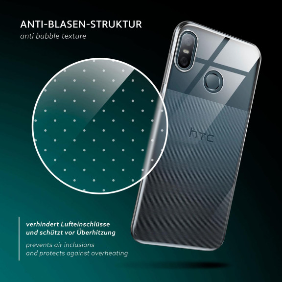 moex Aero Case HTC U12 Life durchsichtig aus Silikon – Weiteres Produktbild 6
