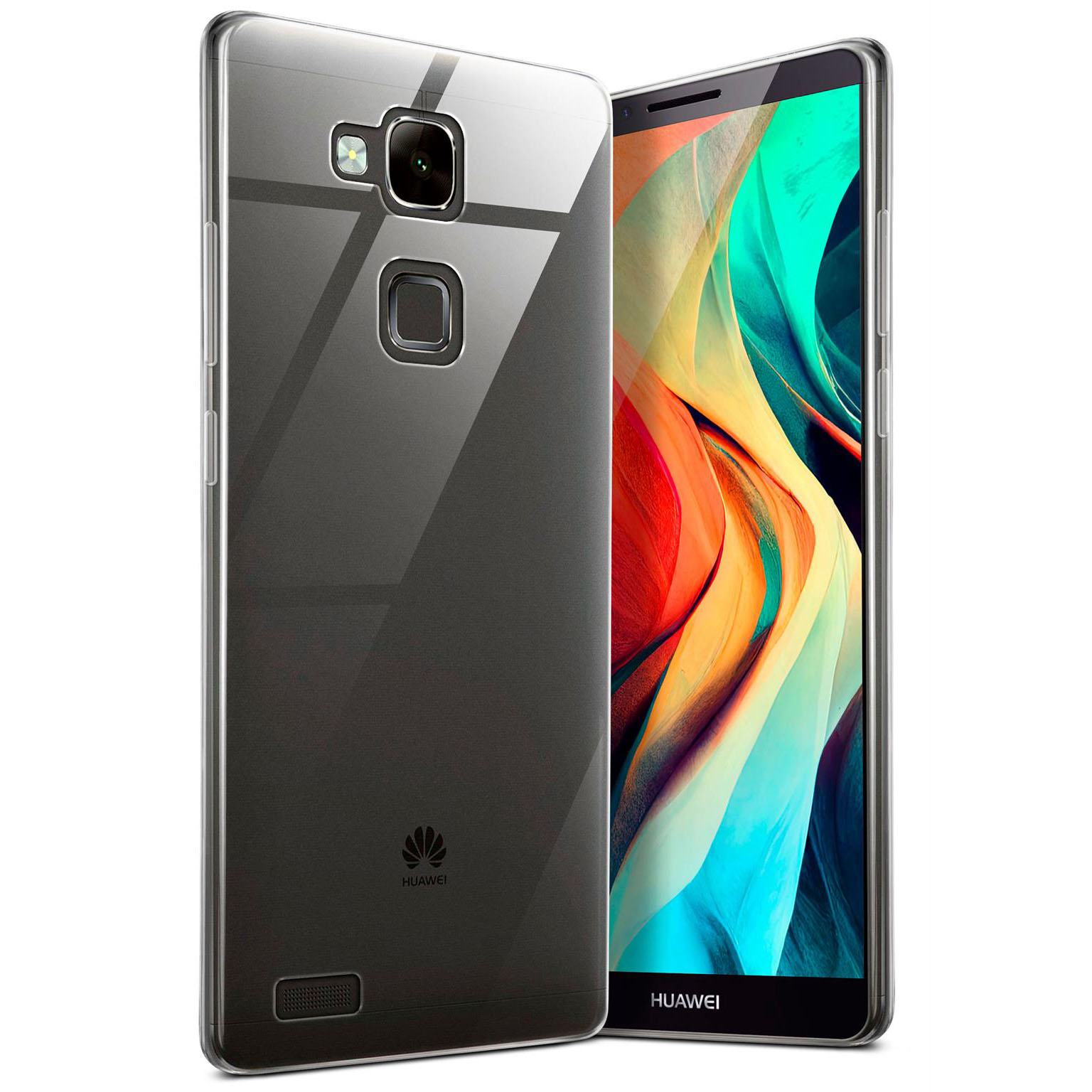 moex Aero Case Huawei Ascend Mate 7 durchsichtig aus Silikon – Crystal-Clear