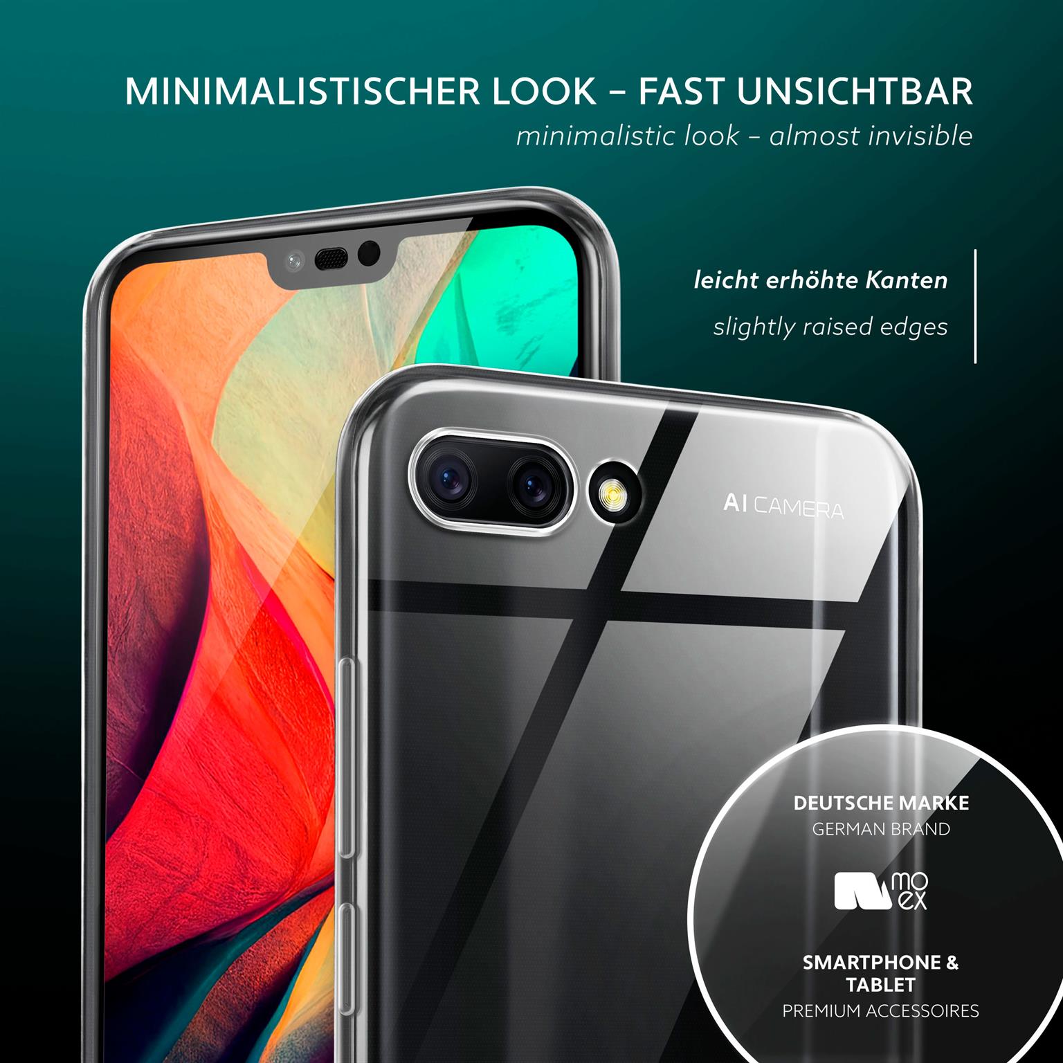 moex Aero Case Huawei Honor 10 durchsichtig aus Silikon – Weiteres Produktbild 4
