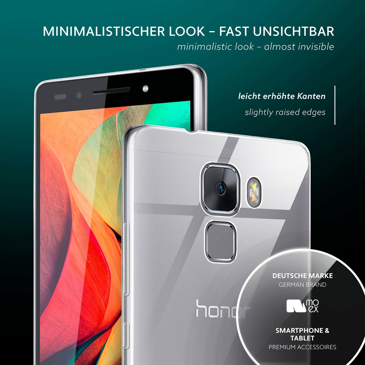 moex Aero Case Huawei Honor 7 Premium durchsichtig aus Silikon – Weiteres Produktbild 4 moex Aero Case Huawei Honor 7 Premium durchsichtig aus Silikon – Weiteres Produktbild 4