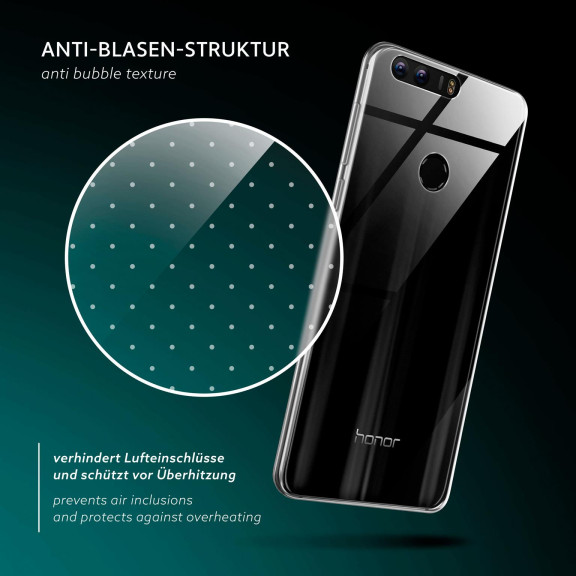 moex Aero Case Huawei Honor 8 durchsichtig aus Silikon – Weiteres Produktbild 6