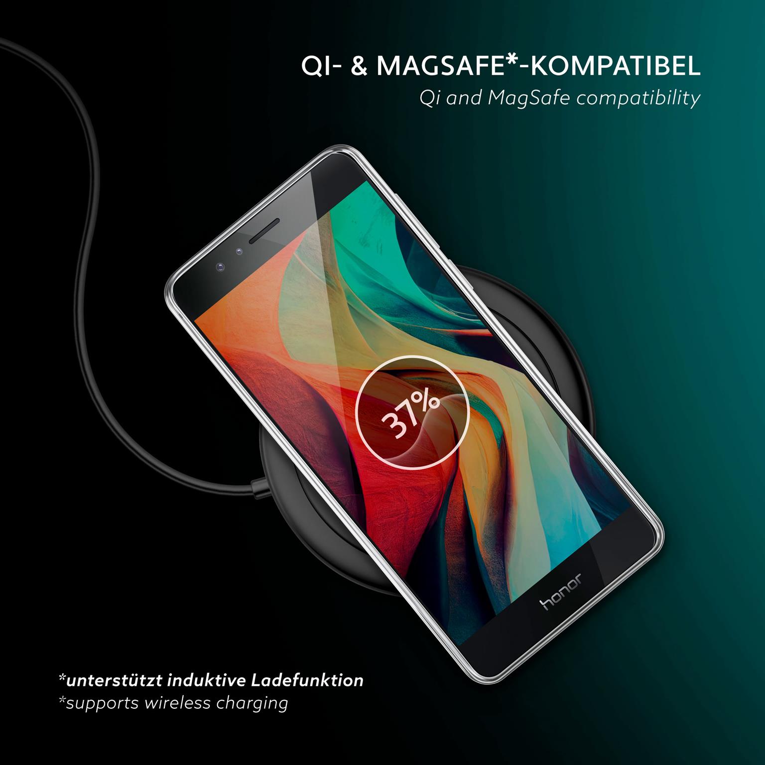 moex Aero Case Huawei Honor 8 durchsichtig aus Silikon – Weiteres Produktbild 7