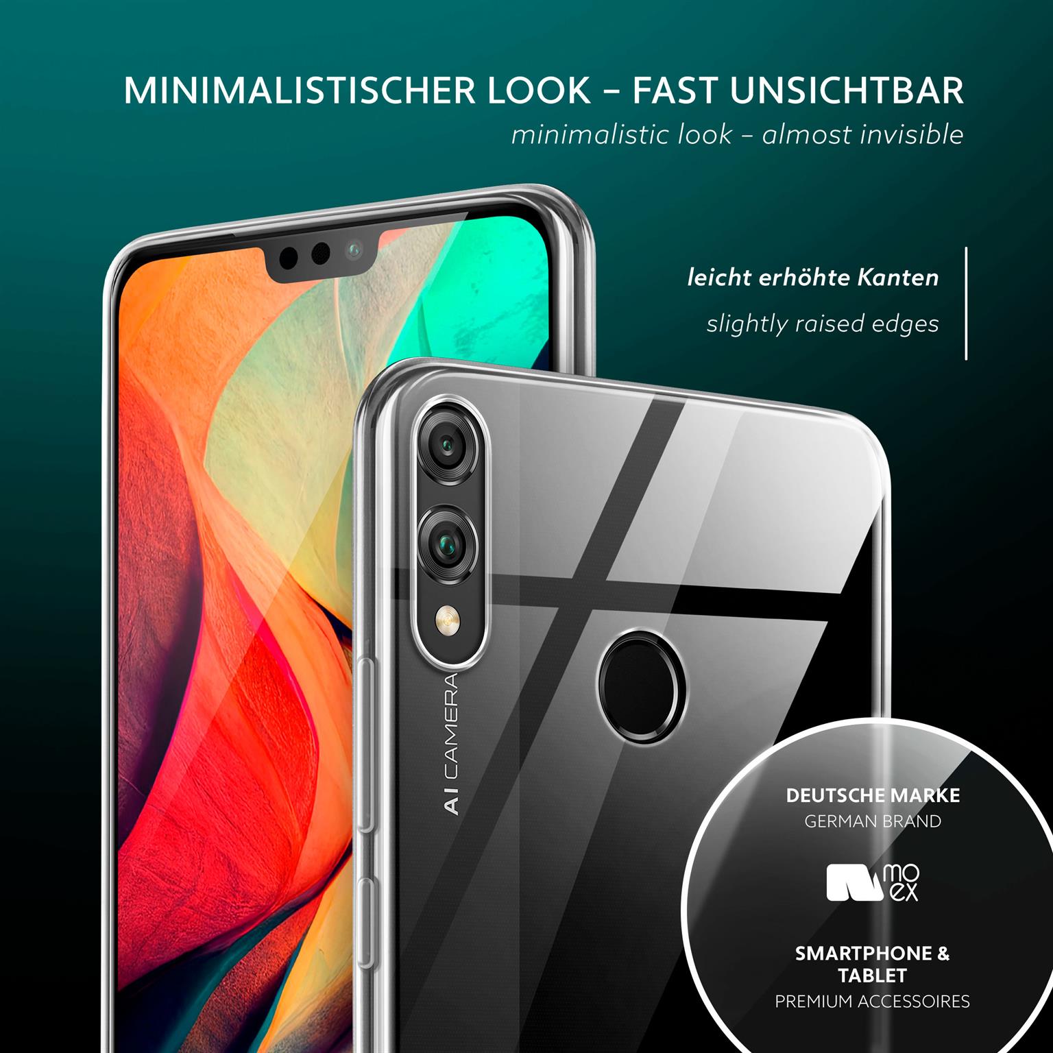 moex Aero Case Huawei Honor 8X durchsichtig aus Silikon – Weiteres Produktbild 4 moex Aero Case Huawei Honor 8X durchsichtig aus Silikon – Weiteres Produktbild 4