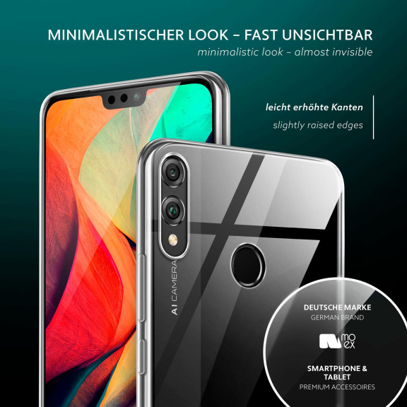 moex Aero Case Huawei Honor 8X durchsichtig aus Silikon – Weiteres Produktbild 4