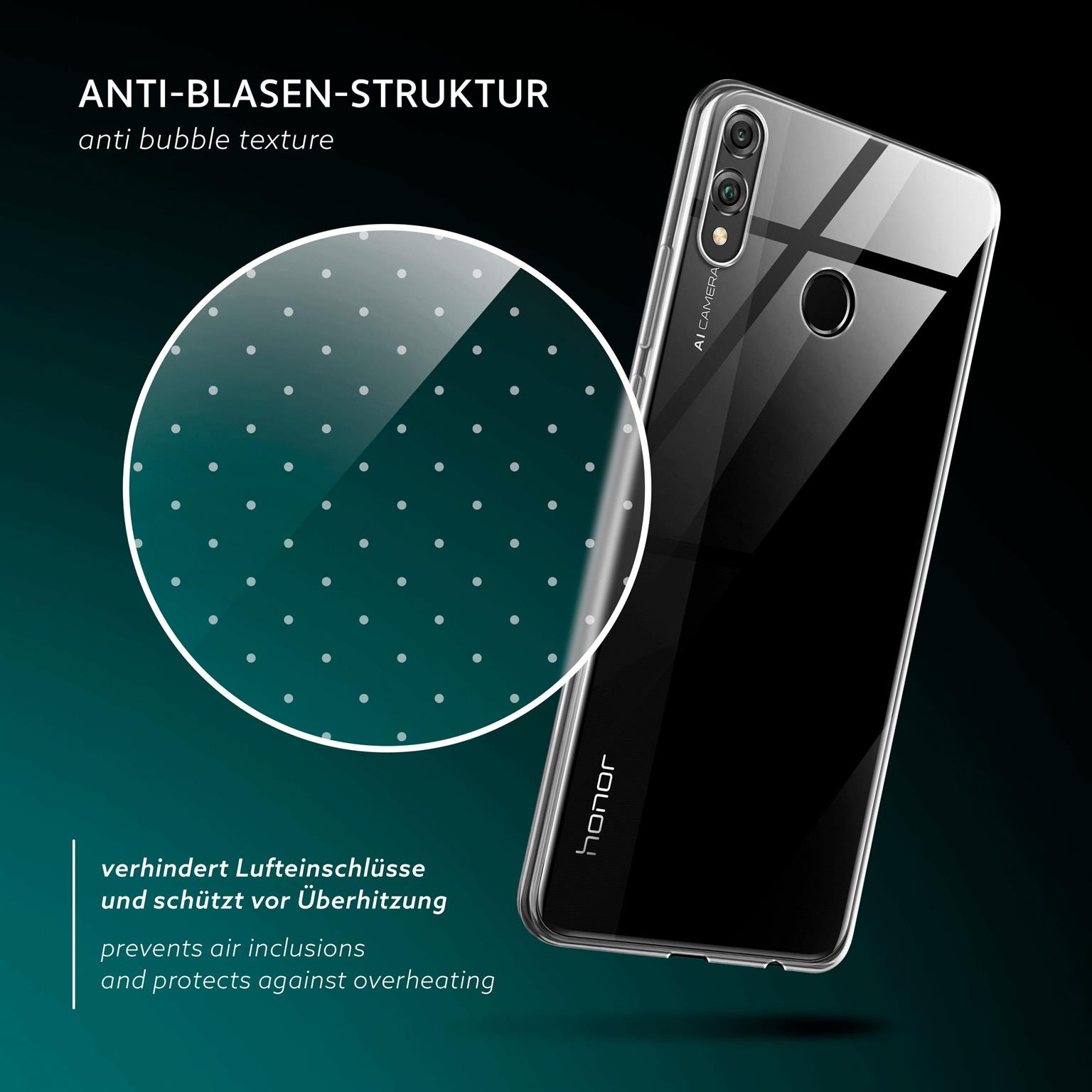 moex Aero Case Huawei Honor 8X durchsichtig aus Silikon – Weiteres Produktbild 6 moex Aero Case Huawei Honor 8X durchsichtig aus Silikon – Weiteres Produktbild 6
