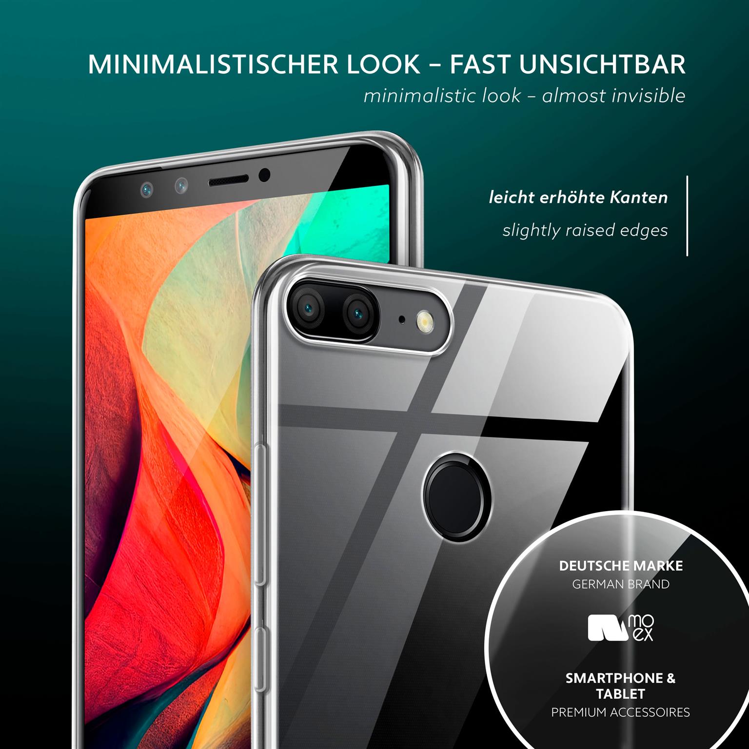moex Aero Case Huawei Honor 9 Lite durchsichtig aus Silikon – Weiteres Produktbild 4