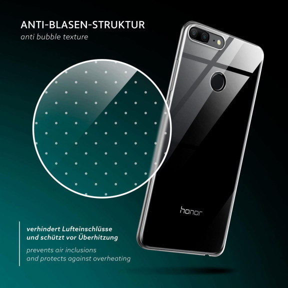 moex Aero Case Huawei Honor 9 Lite durchsichtig aus Silikon – Weiteres Produktbild 6