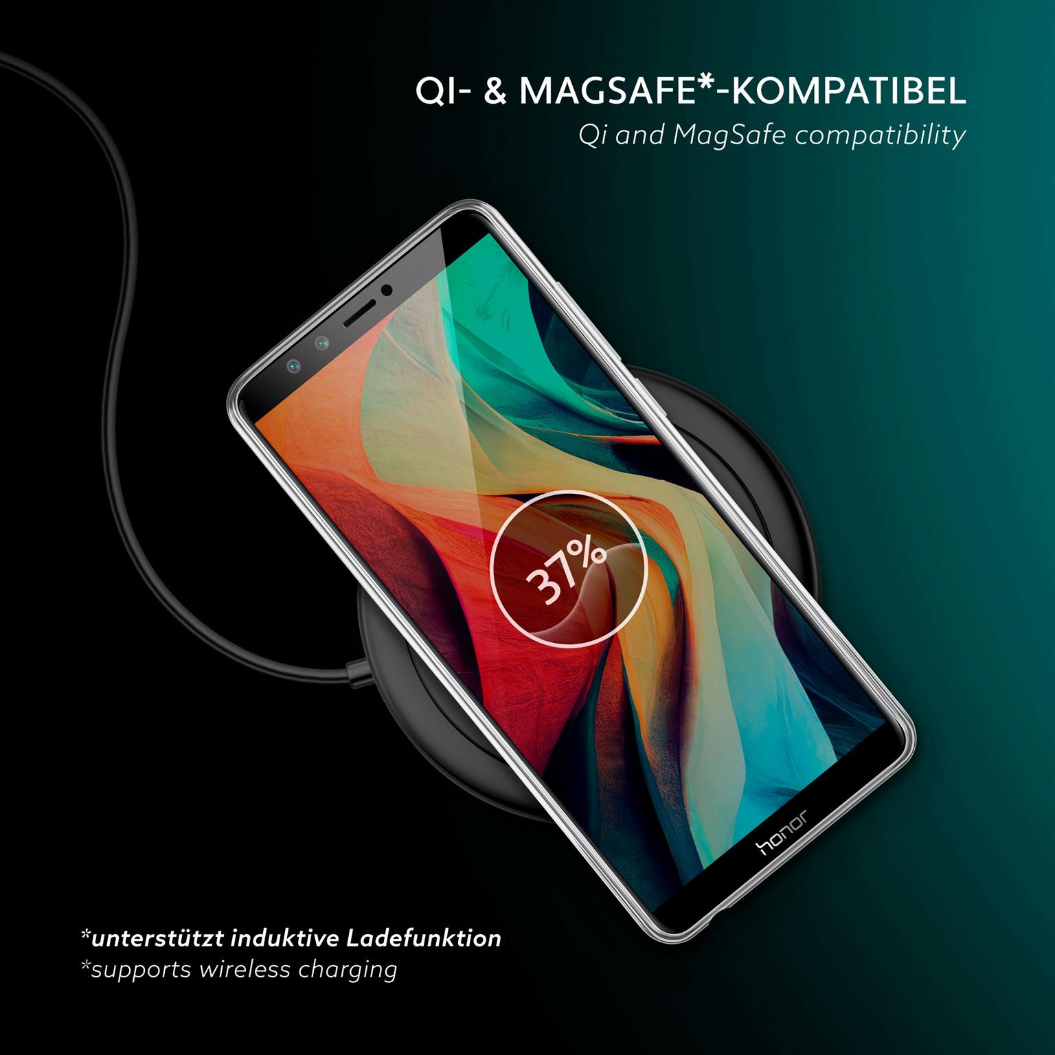 moex Aero Case Huawei Honor 9 Lite durchsichtig aus Silikon – Weiteres Produktbild 7