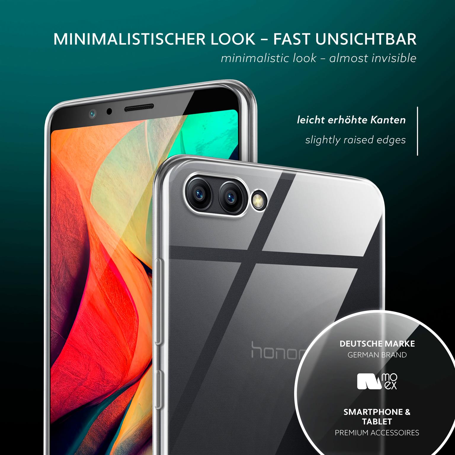 moex Aero Case Huawei Honor View 10 durchsichtig aus Silikon – Weiteres Produktbild 4 moex Aero Case Huawei Honor View 10 durchsichtig aus Silikon – Weiteres Produktbild 4