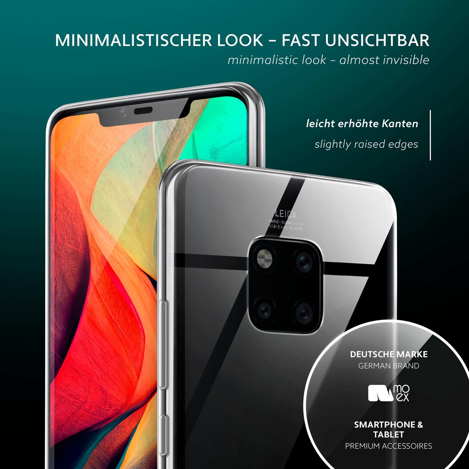 moex Aero Case Huawei Mate 20 Pro durchsichtig aus Silikon – Weiteres Produktbild 4 moex Aero Case Huawei Mate 20 Pro durchsichtig aus Silikon – Weiteres Produktbild 4
