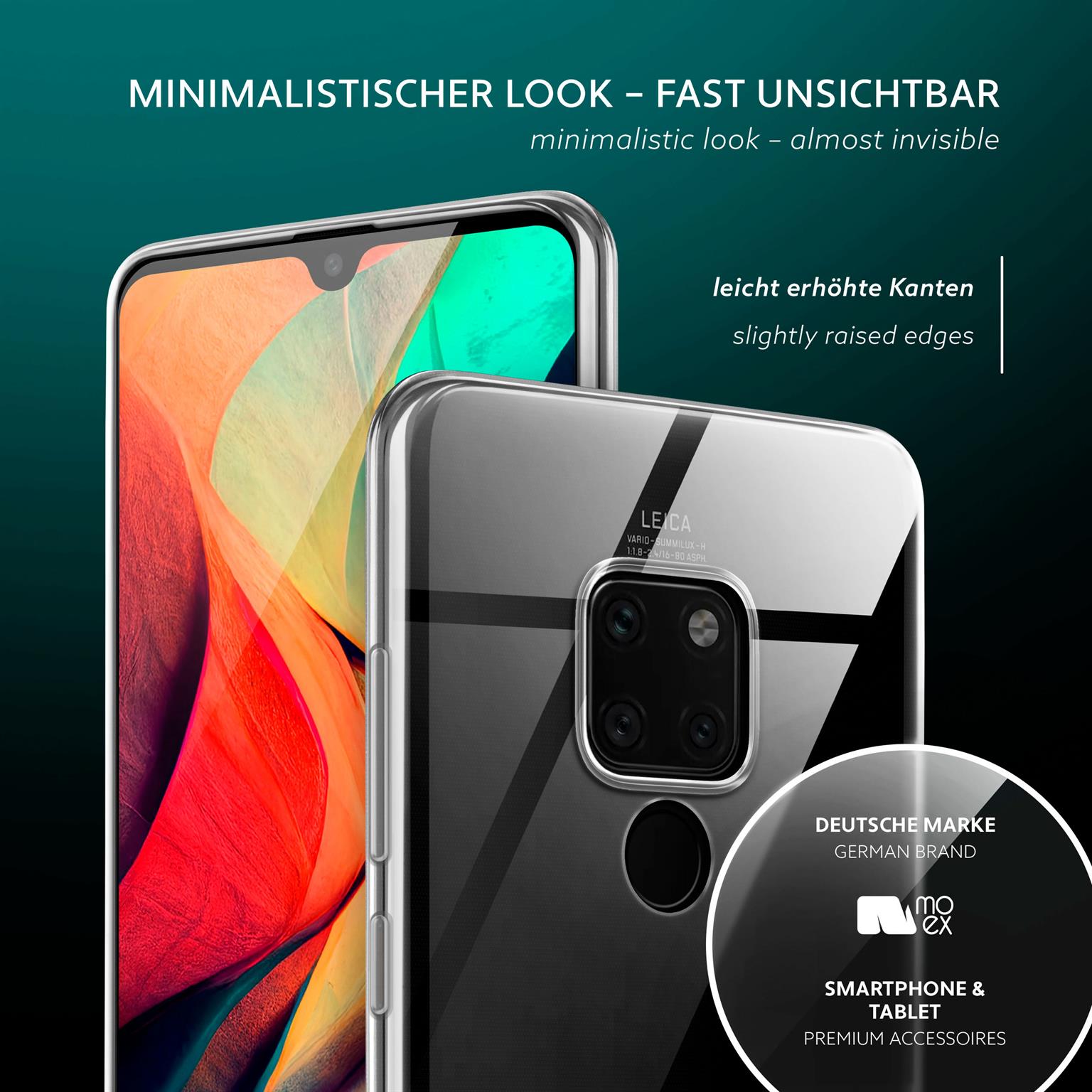 moex Aero Case Huawei Mate 20 durchsichtig aus Silikon – Weiteres Produktbild 4 moex Aero Case Huawei Mate 20 durchsichtig aus Silikon – Weiteres Produktbild 4