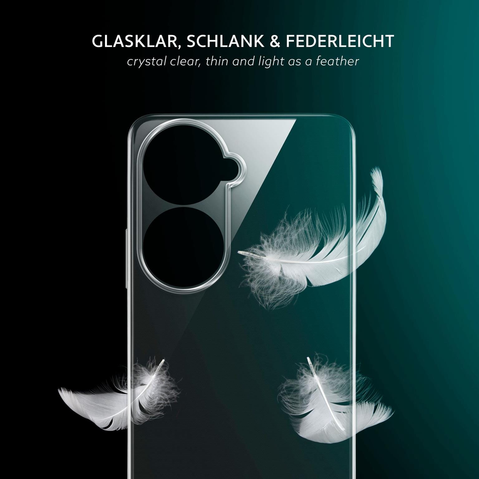 moex Aero Case Huawei nova 12 SE durchsichtig aus Silikon – Weiteres Produktbild 3 moex Aero Case Huawei nova 12 SE durchsichtig aus Silikon – Weiteres Produktbild 3