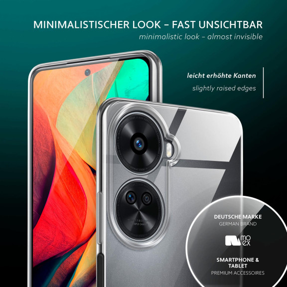 moex Aero Case Huawei nova 12 SE durchsichtig aus Silikon – Weiteres Produktbild 4