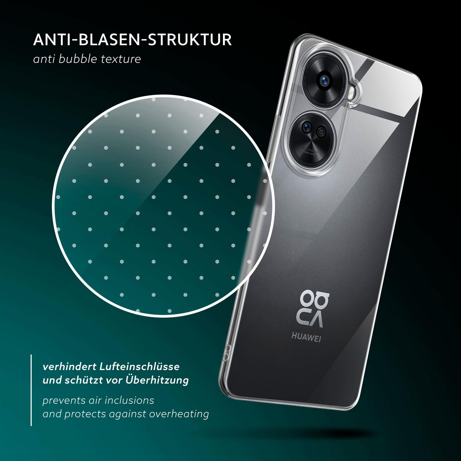 moex Aero Case Huawei nova 12 SE durchsichtig aus Silikon – Weiteres Produktbild 6