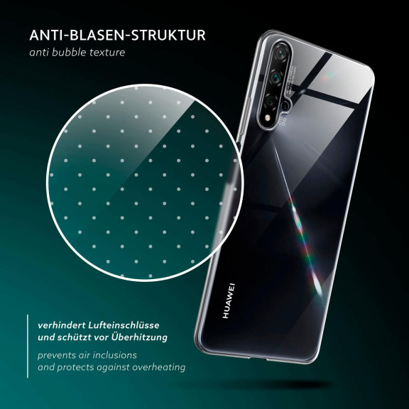 moex Aero Case Huawei nova 5T durchsichtig aus Silikon – Weiteres Produktbild 6