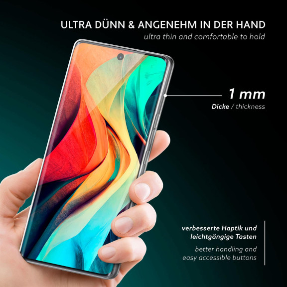 moex Aero Case Huawei nova 9 durchsichtig aus Silikon – Weiteres Produktbild 2